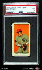 Lou Criger Baseball Cards 1909 E90-1 American Caramel Prices