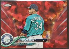 Seattle Mariners [Red] #176 Baseball Cards 2018 Topps Chrome Sapphire Prices