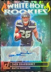 Zach Charbonnet [Autograph] #WHR-8 Football Cards 2023 Panini Donruss White Hot Rookies Prices