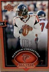 Michael Vick [Silver] Football Cards 2004 Upper Deck Diamond Collection All Star Lineup Prices