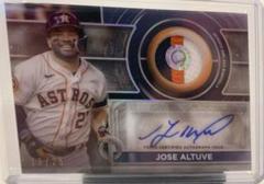 Jose Altuve Baseball Cards 2024 Topps Tribute Patch Autograph Prices