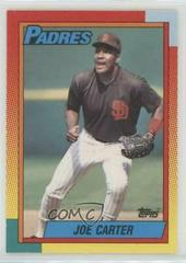 Joe Carter #20T Baseball Cards 1990 Topps Traded Prices