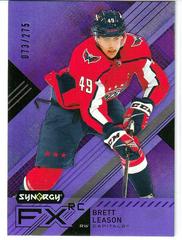Brett Leason [Purple] Hockey Cards 2021 Upper Deck Synergy FX Rookies Prices
