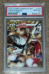 Yadier Molina [Gold Stars] #173 Baseball Cards 2020 Topps Complete Set Prices