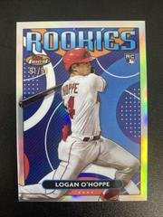 Logan O'Hoppe [Refractor] Baseball Cards 2023 Topps Finest Rookies Design Variation Prices