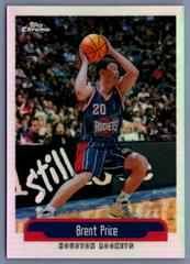 Brent Price Basketball Cards 1999 Topps Chrome Prices