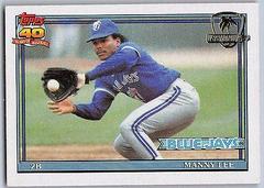 Manny Lee #297 Baseball Cards 1991 Topps Desert Shield Prices