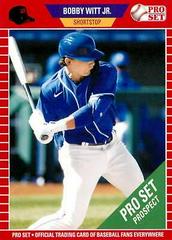 Bobby Witt Jr. Baseball Cards 2021 Pro Set Prices