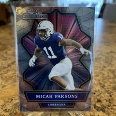 Micah Parsons Football Cards 2021 Wild Card Alumination Prices