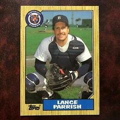 Lance Parrish #791 Baseball Cards 1987 Topps Tiffany Prices