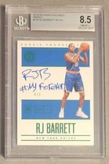 RJ Barrett [Autograph Green] #188 Basketball Cards 2019 Panini Encased Prices