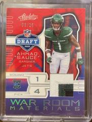 Ahmad 'Sauce' Gardner [Silver] #28 Football Cards 2022 Panini Absolute War Room Materials Prices