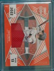 Zach Neto [Orange] Baseball Cards 2022 Panini Elite Extra Edition First Round Materials Prices