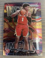 Jalen Johnson #23 Basketball Cards 2021 Panini Prizm Instant Impact Prices