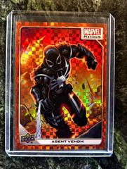 Agent Venom [Orange Checkers] Marvel 2023 Upper Deck Platinum Prices