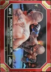 Khalil Rountree Jr. [Red Refractor] #113 Ufc Cards 2024 Topps Chrome UFC Prices