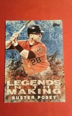 Buster Posey [Blue] Baseball Cards 2018 Topps Legends in the Making Prices