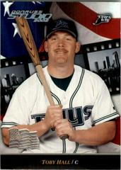 Toby Hall #32 Baseball Cards 2002 Donruss Studio Prices