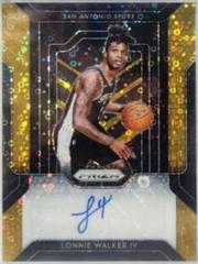 Lonnie Walker IV [Gold] #FRLW4 Basketball Cards 2018 Panini Prizm Fast Break Rookie Autographs Prices