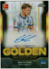 Niklas Stark [Autograph] Soccer Cards 2021 Topps Chrome Bundesliga Golden Generation Prices
