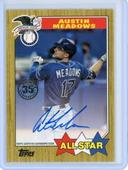Austin Meadows #87ASA-AME Baseball Cards 2022 Topps Update 1987 Autographs Prices