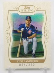 Ryne Sandberg [Framed White] #243 Baseball Cards 2008 Topps Sterling Prices