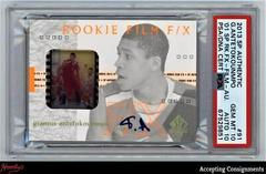 Giannis Antetokounmpo [2001 SP Rookie FX Film Autograph] #91 Basketball Cards 2013 SP Authentic Prices