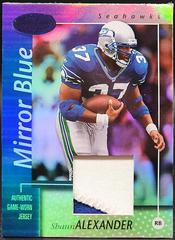 Shaun Alexander [Mirror Blue Jersey] #84 Football Cards 2002 Leaf Certified Prices