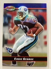 Eddie George [Acetate Parallel] Football Cards 2000 Bowman's Best Prices