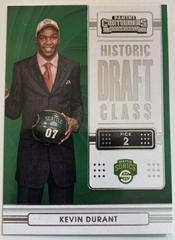 Kevin Durant #21 Basketball Cards 2022 Panini Contenders Historic Draft Class Prices