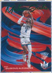 Shai Gilgeous Alexander [Jade] #2 Basketball Cards 2022 Panini Court Kings Modern Strokes Prices