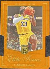 LeBron James [Orange Die-Cut] #1 Basketball Cards 2023 Donruss Elite Series Prices