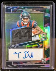 Tank Dell #7 Football Cards 2023 Panini Spectra Rookie Autograph Neon Marble Prices