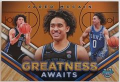 Jared McCain [Gold Refractor] #GA-9 Basketball Cards 2023 Bowman Best University Greatness Awaits Prices