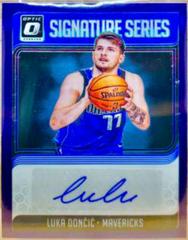 Luka Doncic [Purple] #LDC Basketball Cards 2018 Panini Donruss Optic Signature Series Prices