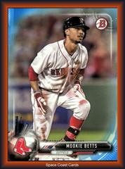 Mookie Betts [Blue] #6 Baseball Cards 2017 Bowman Prices