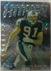 Kevin Greene [Refractor] #144 Football Cards 1997 Topps Finest Prices