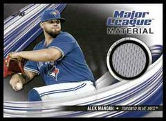 Alek Manoah [Black] #MLM-AM Baseball Cards 2023 Topps Series 1 Major League Material Relics Prices