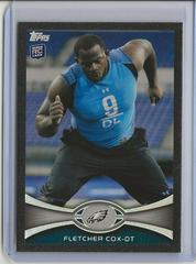 Fletcher Cox [Black] #79 Football Cards 2012 Topps Prices