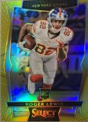 Roger Lewis [Gold Prizm] #11 Football Cards 2016 Panini Select Prices