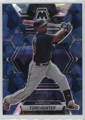 Torii Hunter [Navy Blue Ice] Baseball Cards 2023 Panini Chronicles Mosaic Prices