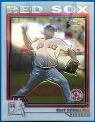 Curt Schilling Baseball Cards 2004 Topps Chrome Traded Prices