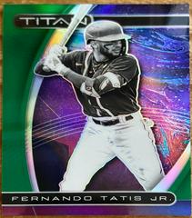 Fernando Tatis Jr. [Green] Baseball Cards 2021 Panini Chronicles Titan Prices