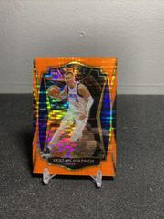 Kristaps Porzingis [Neon Orange Pulsar] #43 Basketball Cards 2020 Panini Select Prices