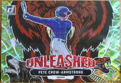 Pete Crow Armstrong [Green] #U10 Baseball Cards 2023 Panini Donruss Unleashed Prices