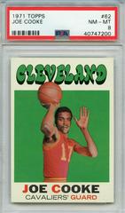 Joe Cooke #62 Basketball Cards 1971 Topps Prices