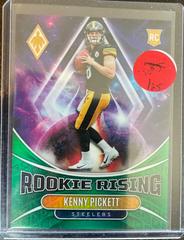 Kenny Pickett [Green] Football Cards 2022 Panini Phoenix Rookie Rising Prices