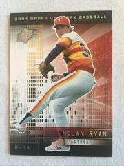 Nolan Ryan #104 Baseball Cards 2004 Spx Prices