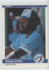Alfredo Griffin #156 Baseball Cards 1984 Fleer Prices