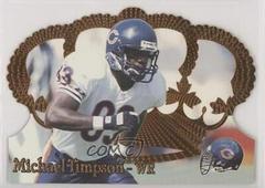 Michael Timpson [Copper] #110 Football Cards 1995 Pacific Crown Royale Prices
